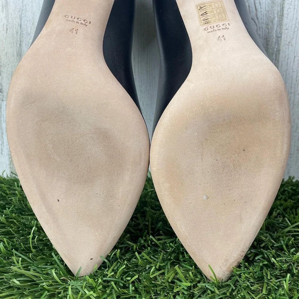 Gucci black heels - 41 (US 11) - Picture 12 of 12